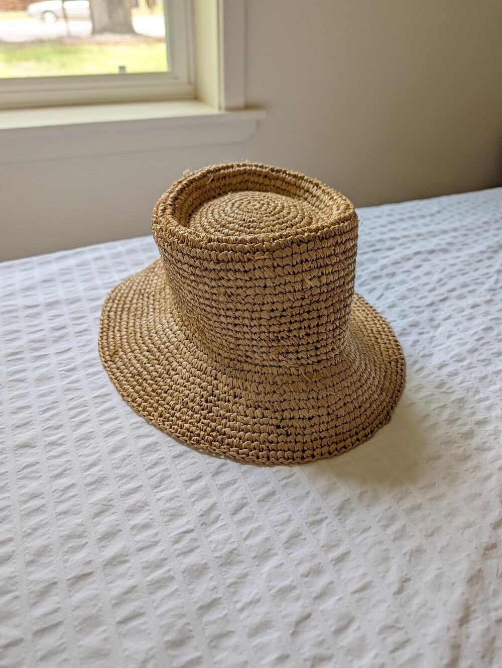 Wyeth Straw Bucket Hat - Picture 2 of 4